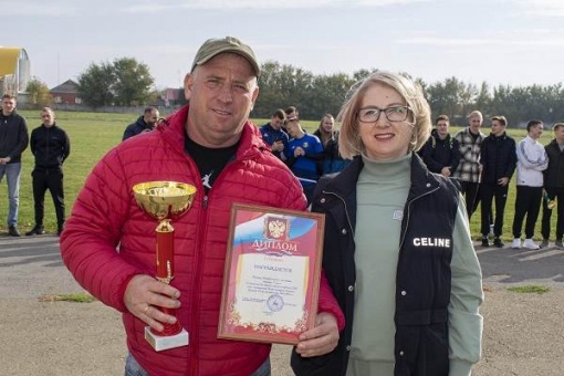 В Целинском районе подвели итоги футбольного сезона